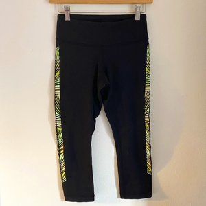 Lululemon 3/4 length leggings, size 4